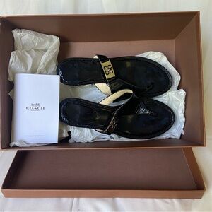 Coach wedge shoes 6.5